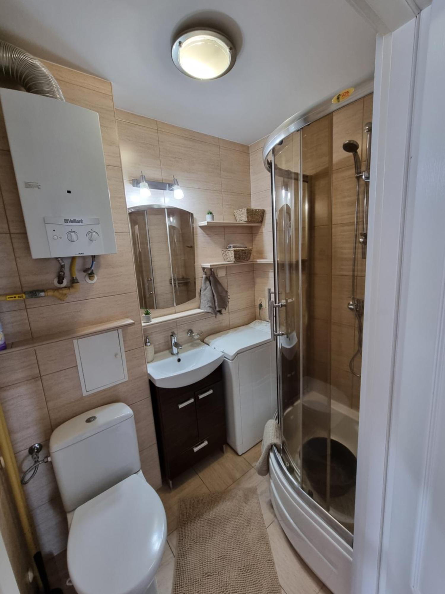 Apartament Dwupokojowy Z Balkonem Świnoujście Esterno foto